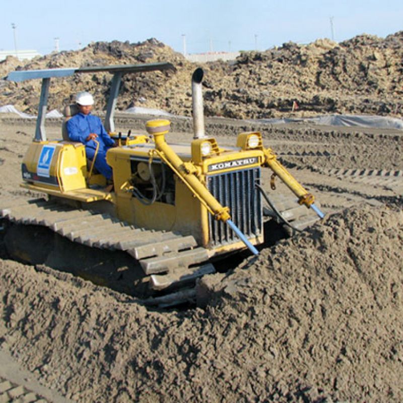 San lấp mặt bằng